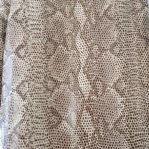 Embossed Python Leather Pants - Picture 4 of 6